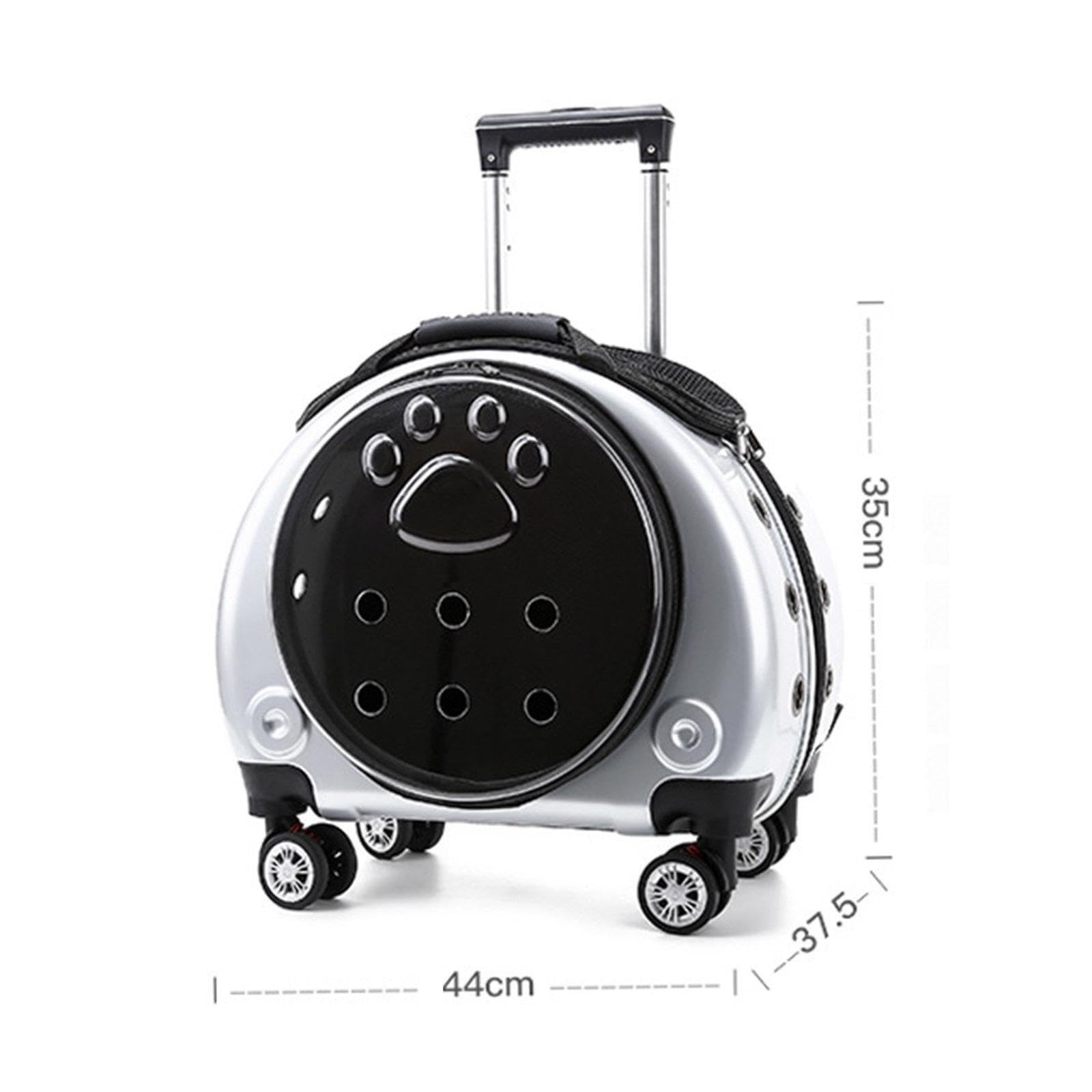 Sac de Transport innovant pour Poussette et Petits Animaux, offrant | espace généreux et une Pour bonne visibilité pendant les voyages. Sac à transparent pour la randonnée et les voyages,
