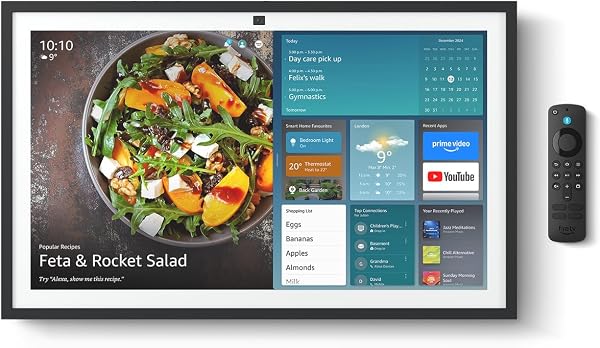 Amazon Echo Show 21 (newest gen), A stunning 21" smart display with built-in Fire TV, powerful vibrant sound, immersive HD streaming, with Alexa+ Early Access - 2