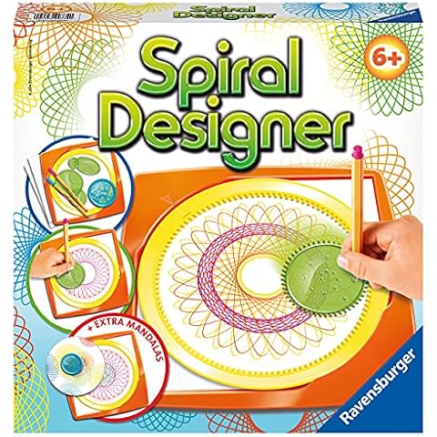 Ravensburger Spiral-Designer, Zeichnen lernen für Kinder ab 6 Jahren, Kreatives Zeichen-Set für farbenfrohe Spiralbilder und Mandalas Cover