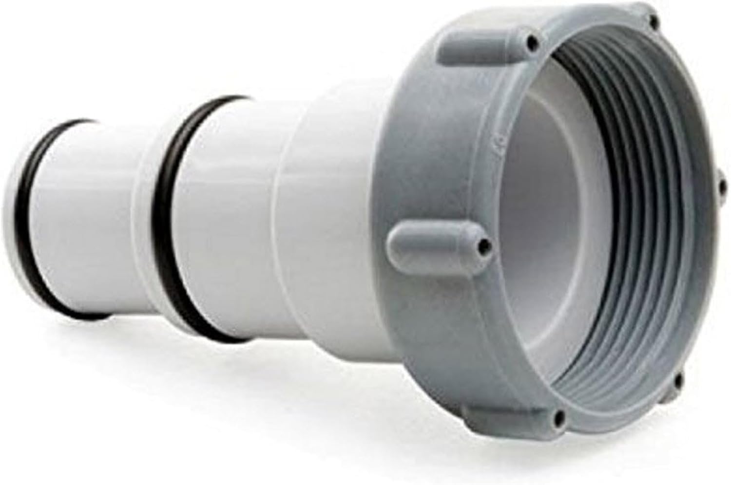 Intex Pool Sand Filter Pump w/ Automatic Timer & Replacement Hose Adapter