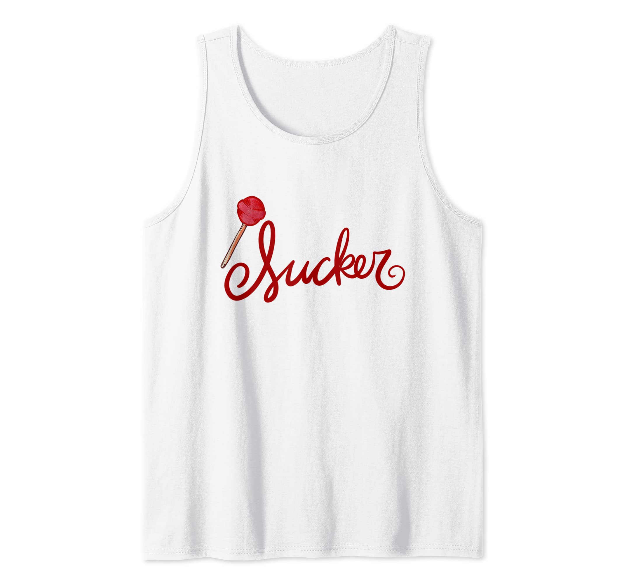 Valentine's day Red Sucker Tank Top