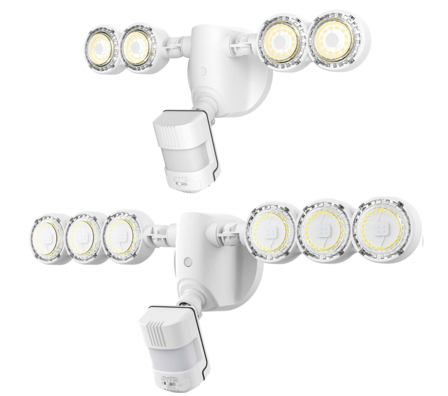 SANSI 40W + 45W Motion Sensor Outdoor Lights, Super Bright LED Security