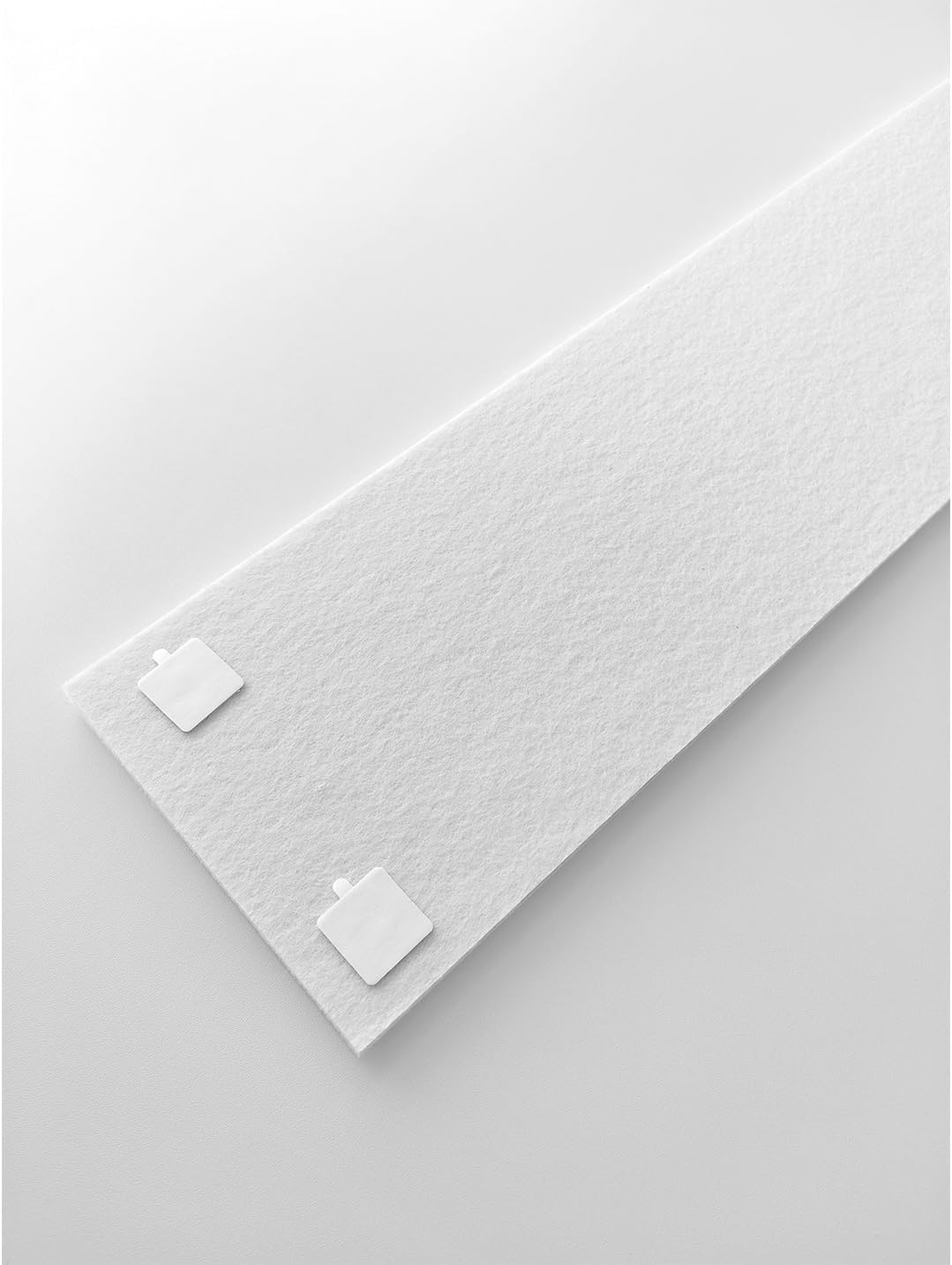 Cute Bulletin Board – DECORITA Large Clover Felt Wall Tiles for Girls, Kids & Teens Room, Aesthetic Pin Board Alternative to Cork with Adhesive Tabs, for Bedroom, Dorm, Office - Ivory