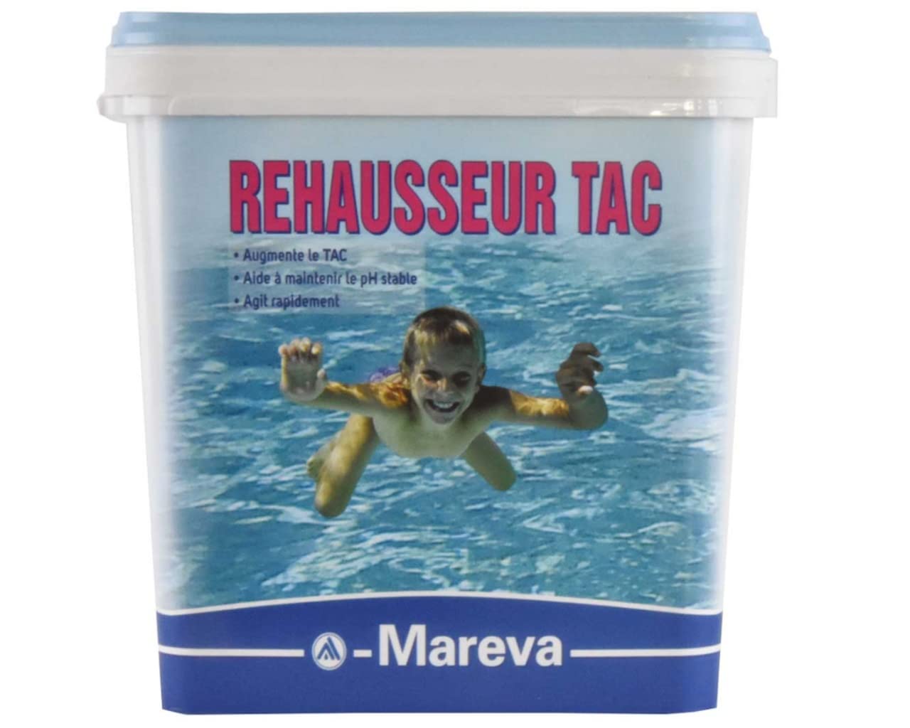 Mareva - Produit d'entretien Piscine TAC+ - 5kg de, Blanc