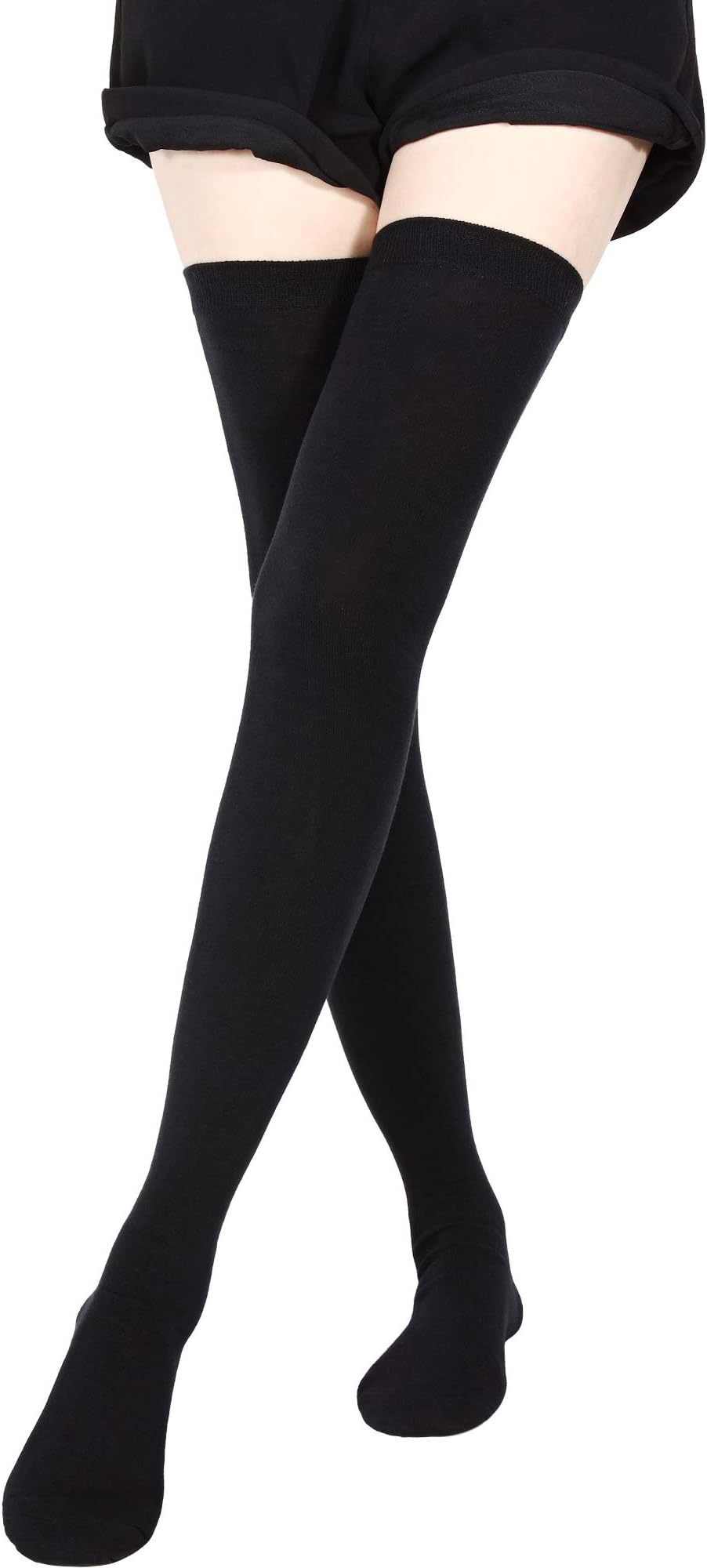 Extra Long Socks Thigh High Socks Extra Long Boot Stockings for Women