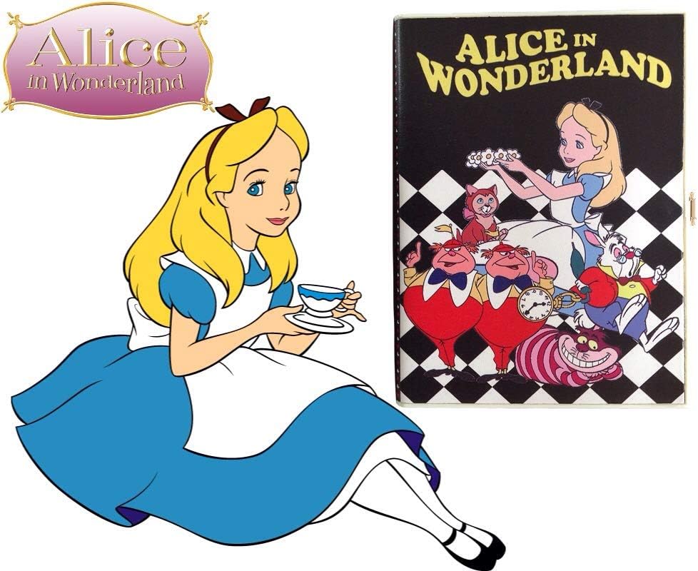 Clutch Bag/Evening Bag/Book Clutch Bag/Alice In Wonderland Bag/Handbag / Purse/Wallet / Fairy Tale