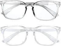 Vista 13 de Paquete de 2 lentes de luz azul para mujeres y hombres, gafas de computadora