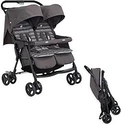 Joie, Carrinho Aire Twin Dark Pewter, Cinza