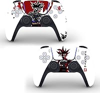 Vista 1 de JOCHUI Calcomanía para controlador PS5 PS5 Skin para controlador PS5 de PS5, calcomanías de vinilo para controlador PS5 (paquete de 2) Goku