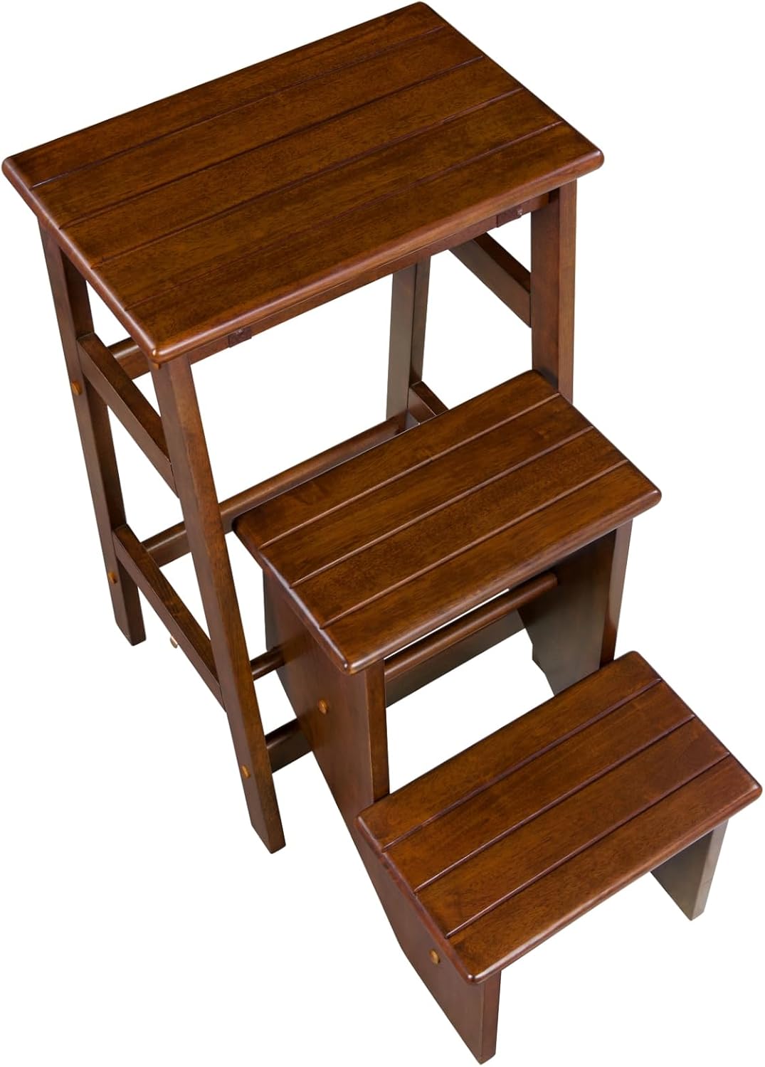 Niko Folding 30" Step Stool - Cappuccino