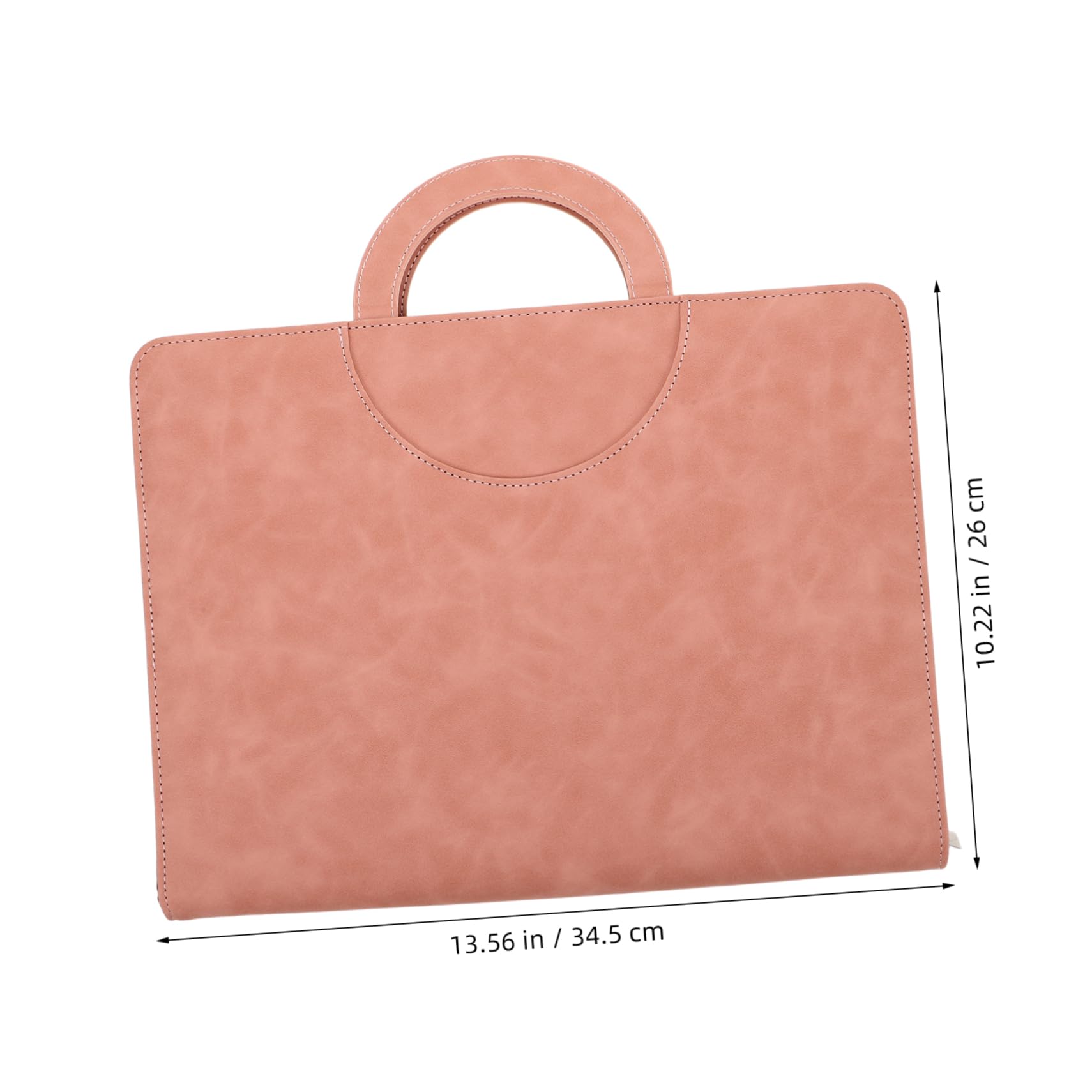 Borsa Portadocumenti A4 con Cerniera, Organizer Documenti Rosa