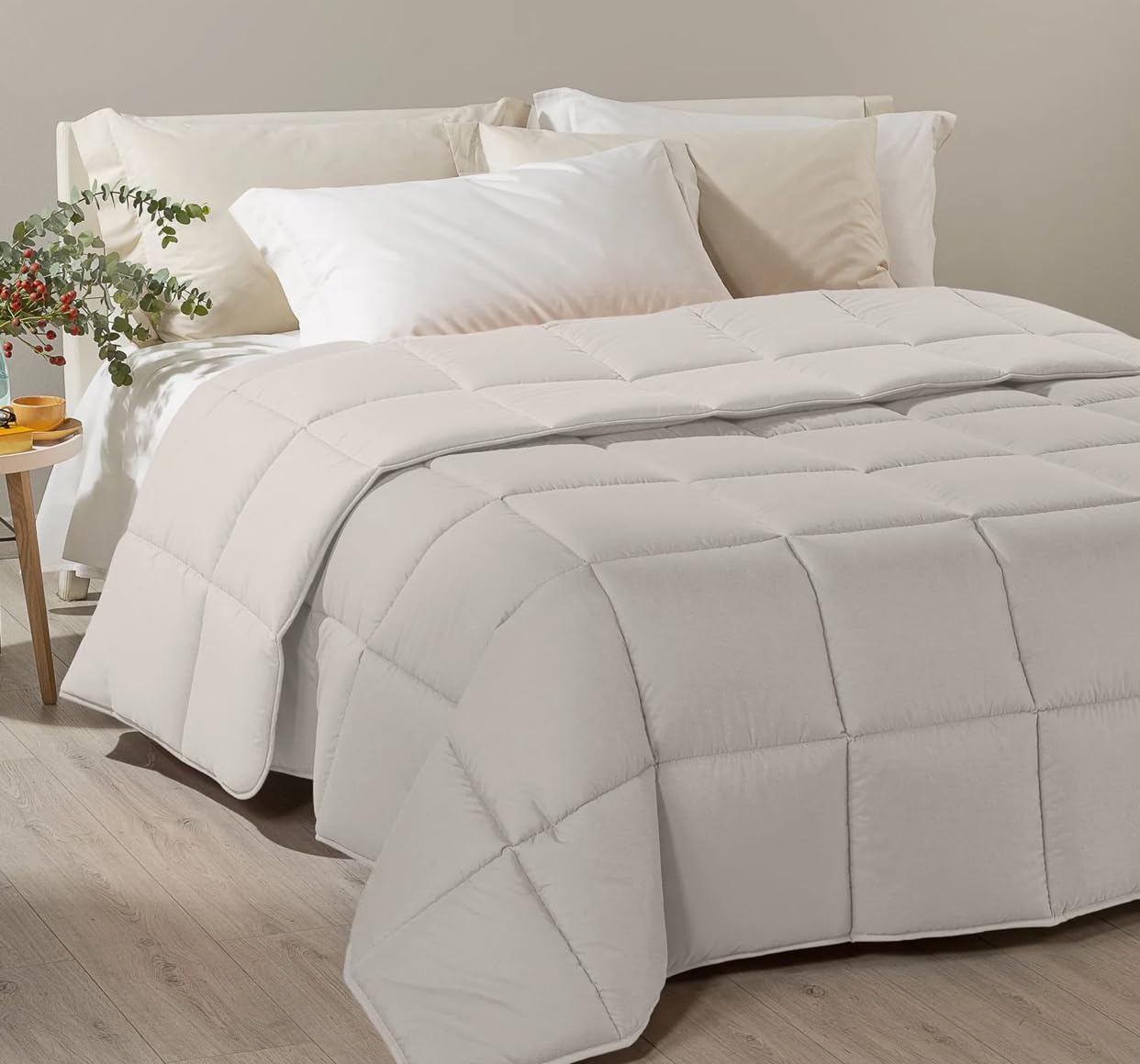 Caleffi Trapunta Piumone matrimoniale due piazze Modern sabbia