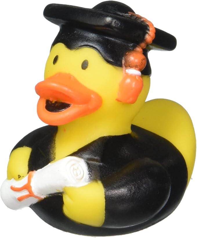 amscan Grad Rubber Ducky Favor 