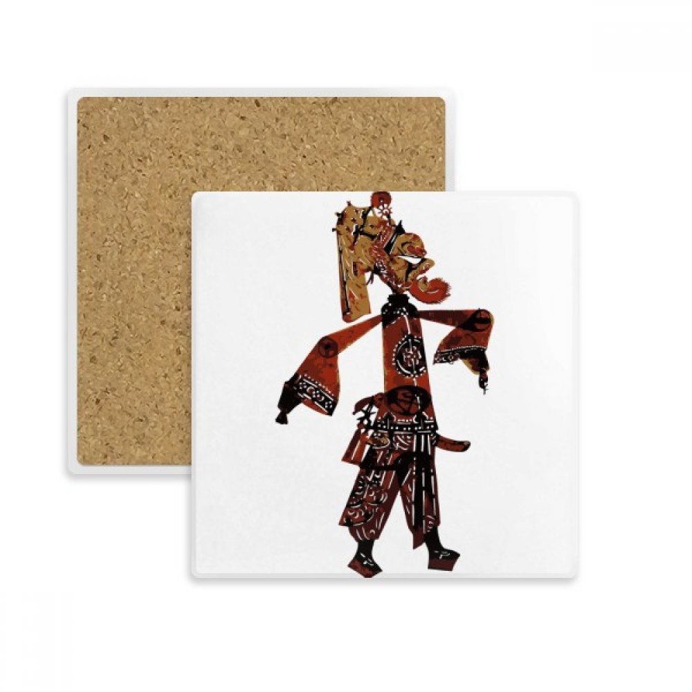 Coaster absorbant opéra chinois, le cadeau culturel idéal pour vos proches