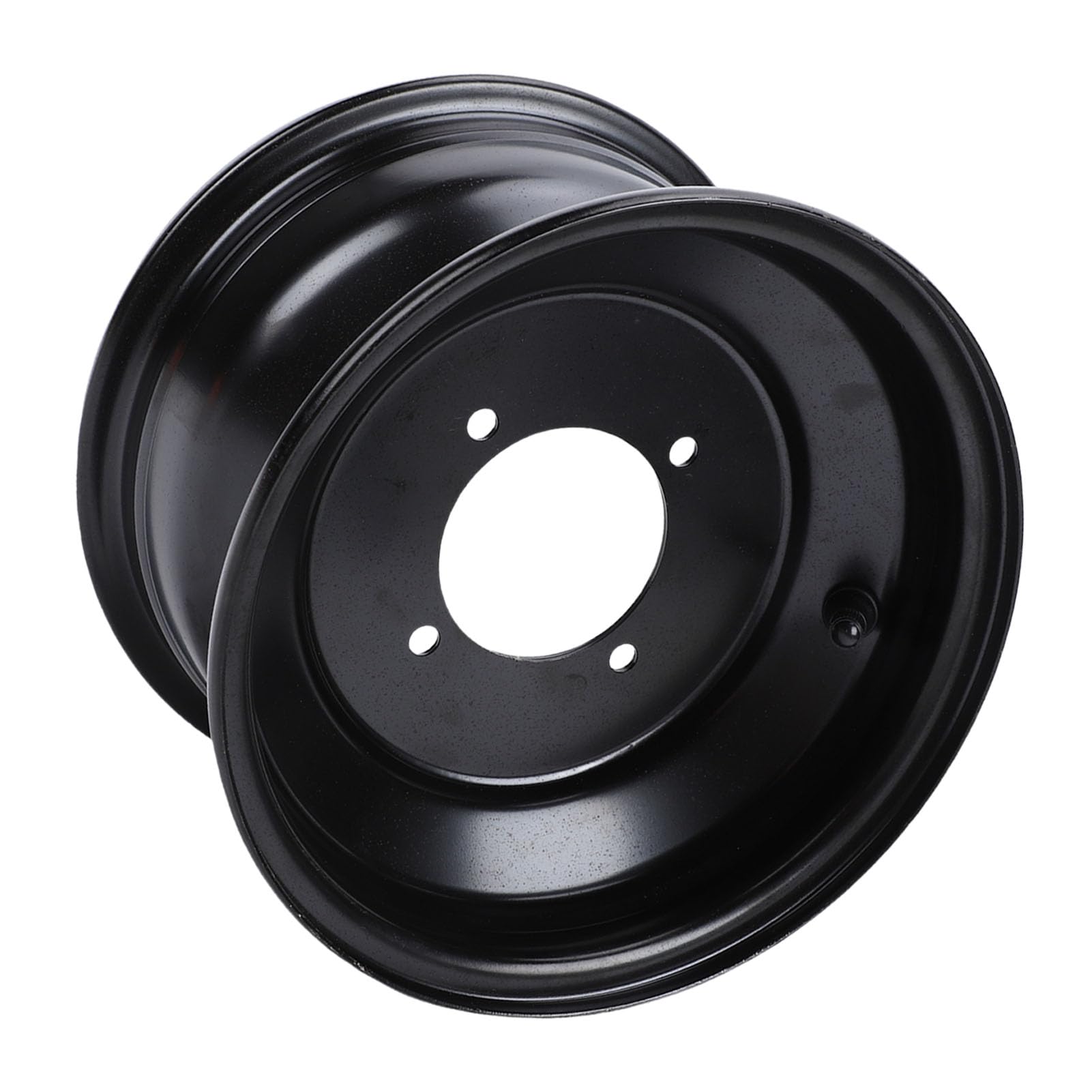 Cerchione ATV 19x7-8, Ruota Anteriore da 8 Pollici con 4 Fori per Bulloni, Cerchio in Acciaio Ad Alta Resistenza per Tosaerba Go Kart Quad Dirt Bike Buggy Ride On, P