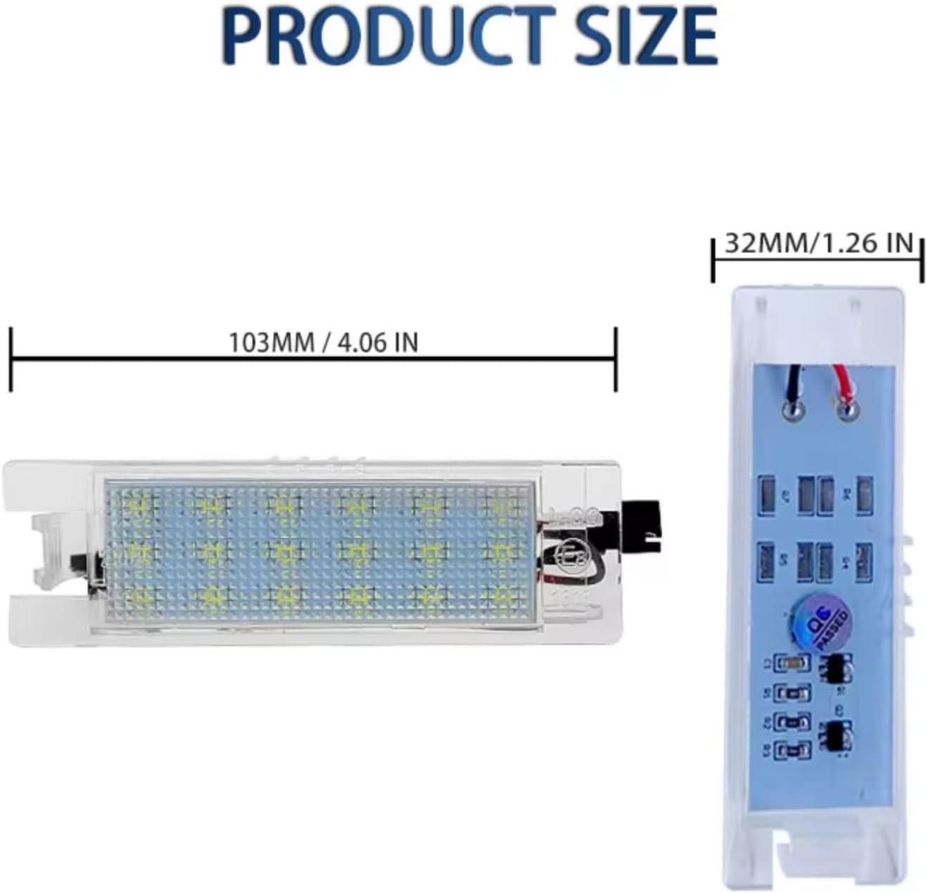 ナンバープレートライト Compatible With FIAT For Punto For EVO 2009 2010 2011