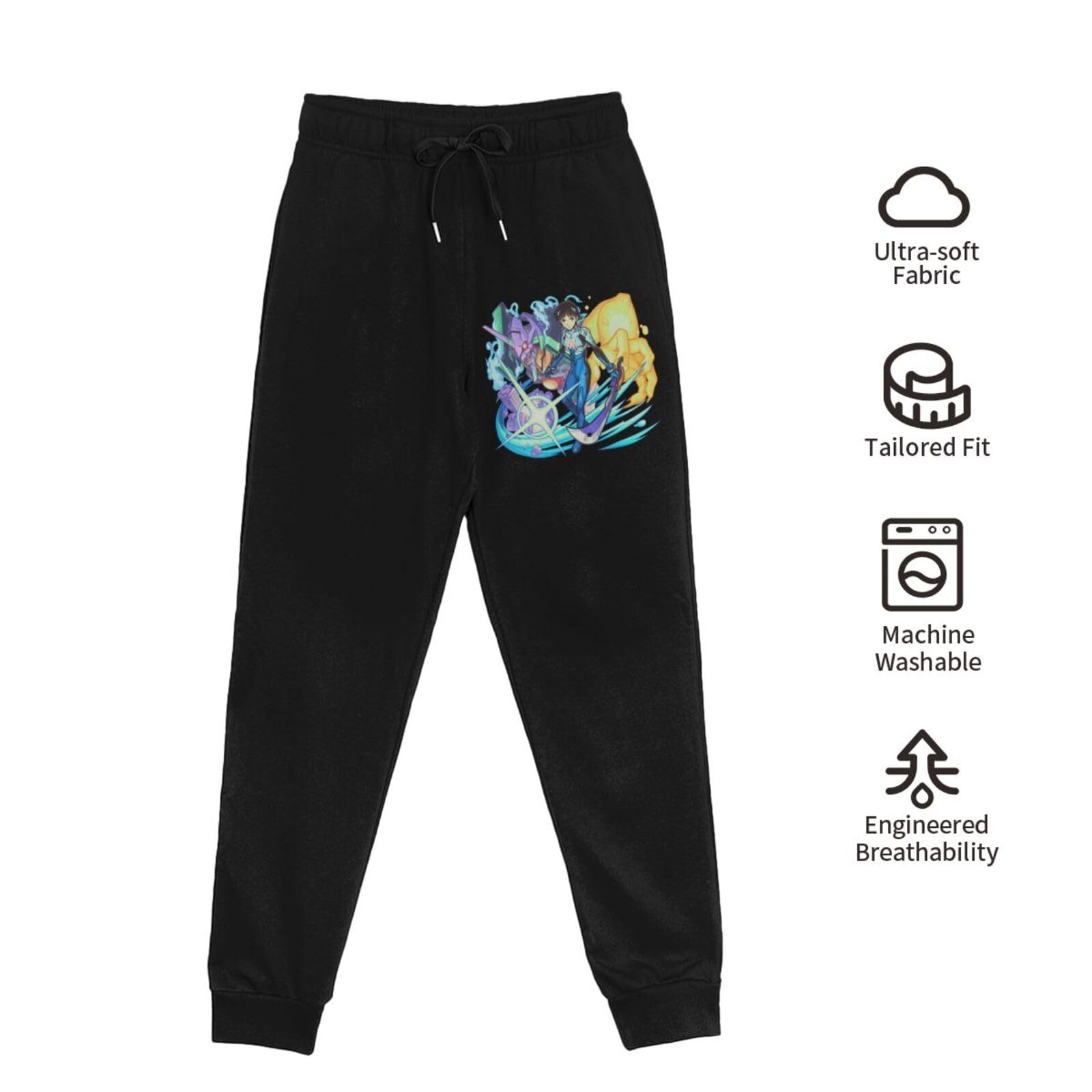 Amazon.co.jp: スウェットパンツ メンズ 新世紀エヴァンゲリオン 碇