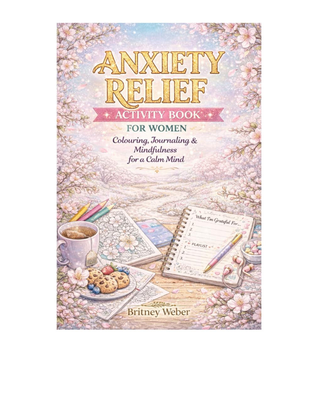 ANXIETY RELIEF ACTIVITY BOOK FOR WOMEN: Colouring, Journaling & Mindfulness for a Calm Mind