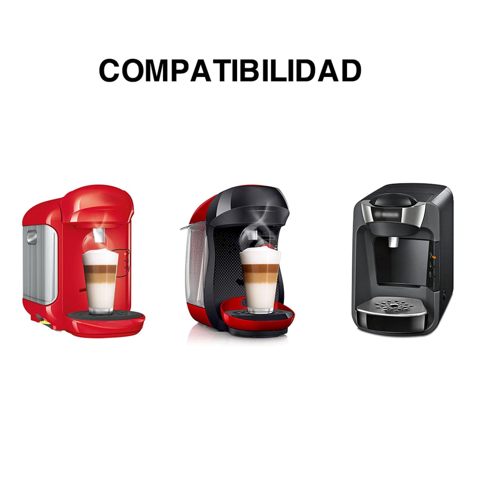 Cápsula de Café Reutilizable para Café de Filtro, Soporte para Cápsulas, Taza Recargable, Cuchara de Acero Inoxidable, Accesorios Compatibles con Máqu, 60ml