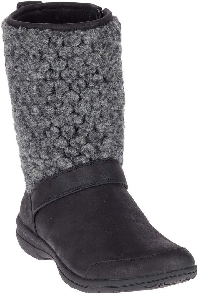 Merrell レディース アンコール・カッシー トールウール ファッションブーツ US サイズ: 5 カラー: ブラウン