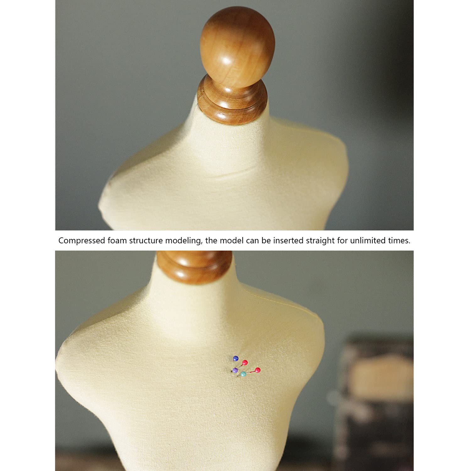 Lavandeform Mannequins De Couture Miniatures Demi-taille à Coudre (il