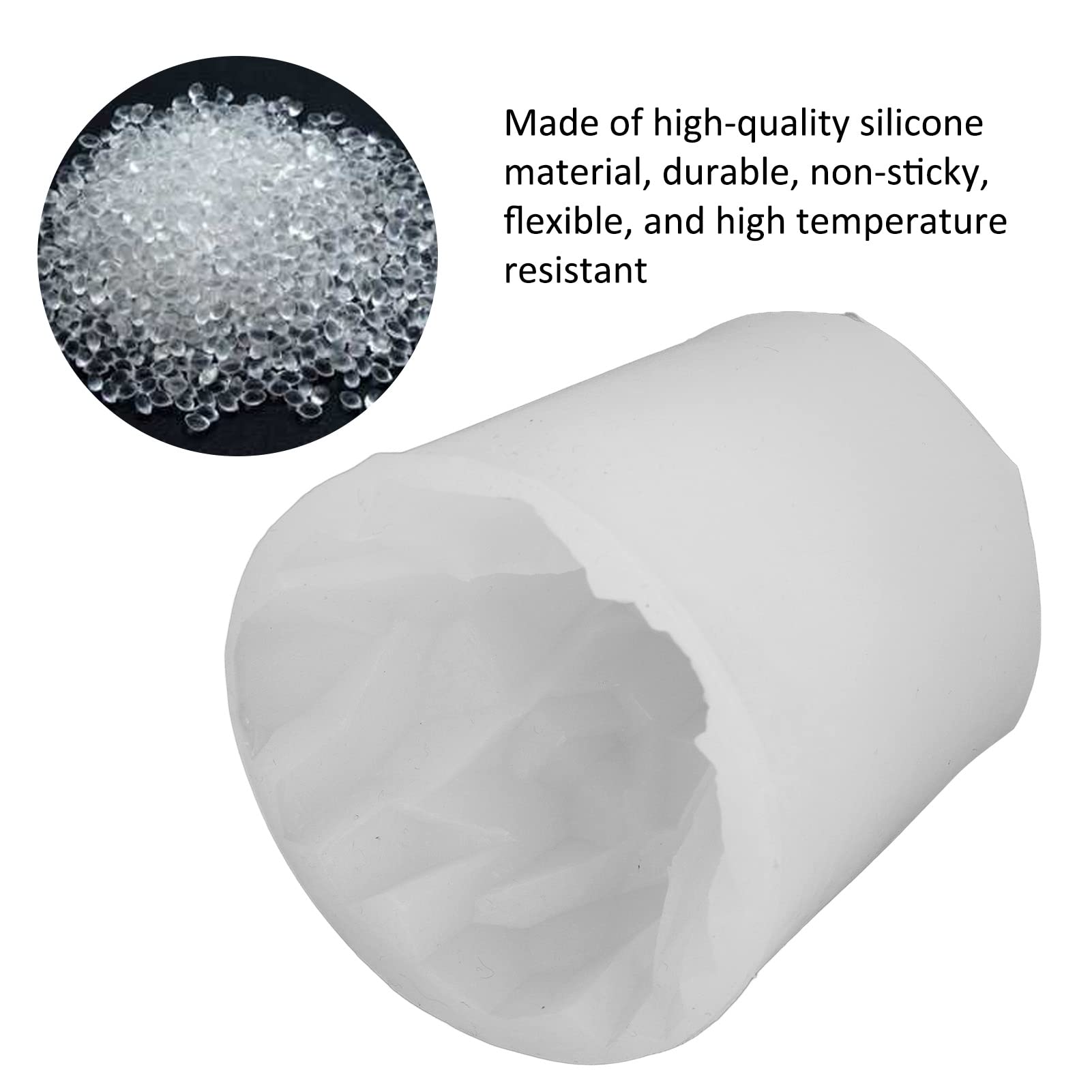 3D Eisberg Silikonform – Flexibel & Antihaftend Für Mousse, Schokolade, Seife Oder Harz, BPA-frei & Spülmaschinenfest
