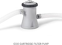 Vista 9 de INTEX 28201EH Juego de piscina sobre el suelo con marco de metal: 10 pies x 30 pulgadas - Incluye bomba de filtro de cartucho de 330 GPH