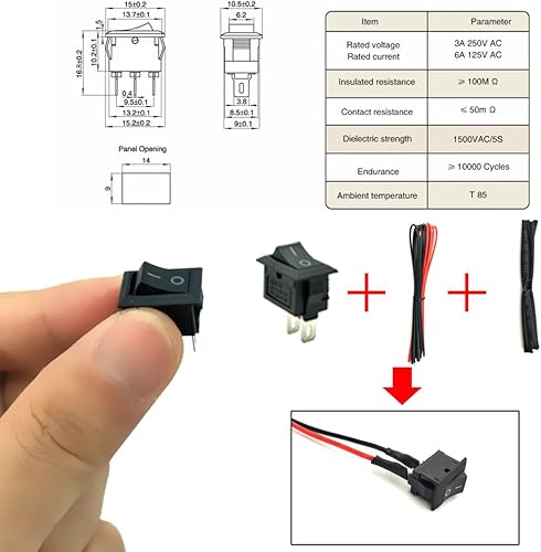 Miniatura 6 de EUDAX Juego de 18 motores de corriente continua, mini motor eléctrico de 1.5-3 V 24000 RPM con 252 engranajes de plástico, 2 soportes de batería AA,