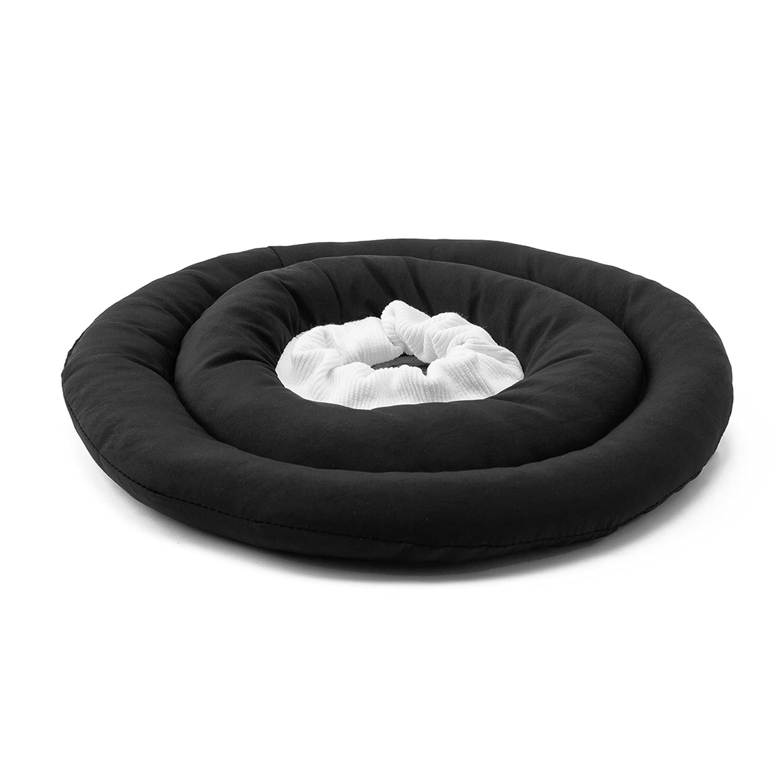 OHCOZZY Collerette pour Chat Réglable, Doux et Anti-Léchage Après Chirurgie (M, Noir)