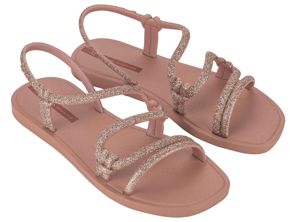 Ipanema Women's Solar Glow Sand Ad Flip-Flop, Brown, 7 UK