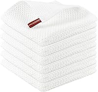 Vista 8 de Nialnant Paquete de 6 toallas de mano de cocina, grandes toallas de té de cocina 100% algodón, paños de cocina para secar platos 13x28 pulgadas