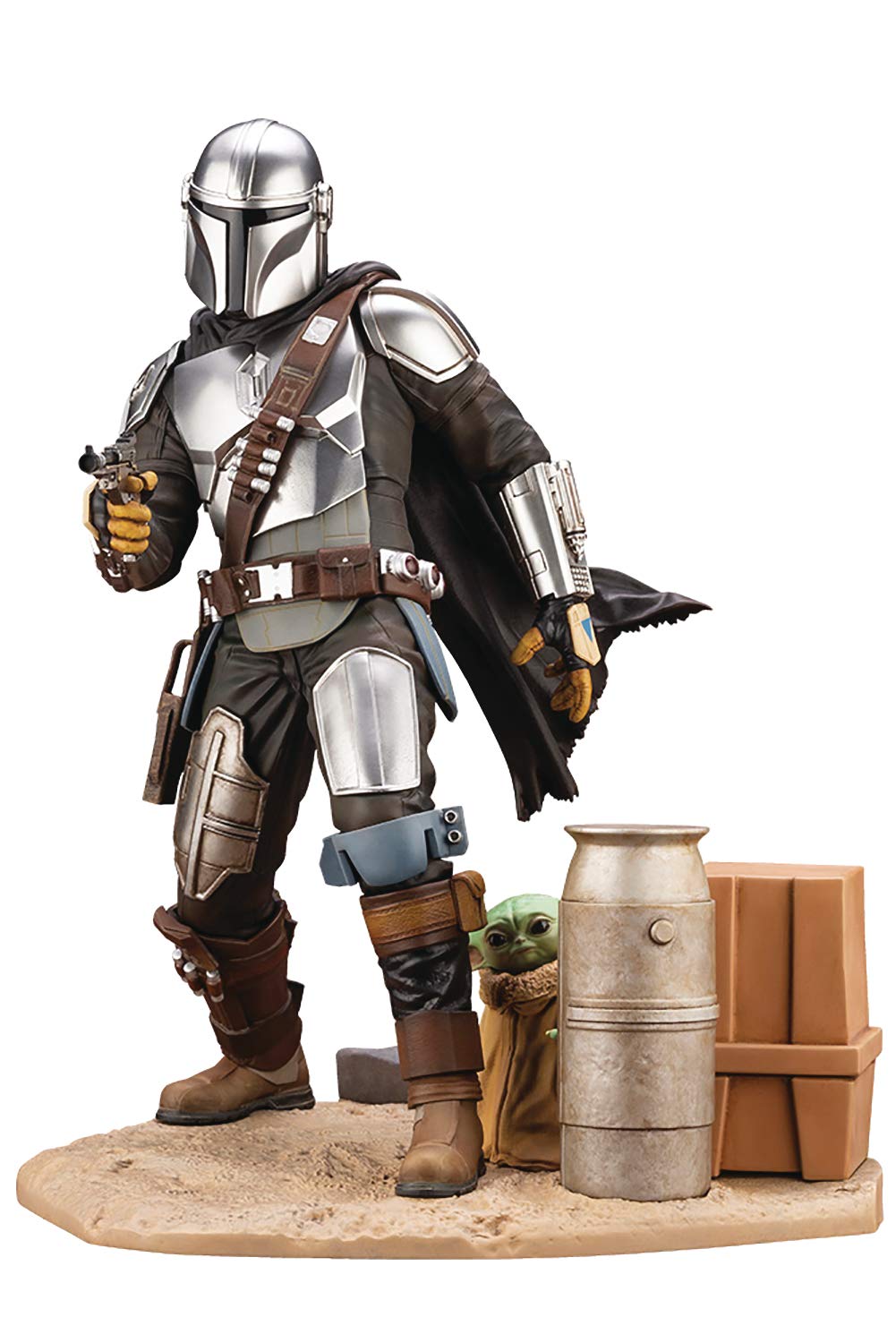 Mandalorian The Child フィギュア Amazon.com: KOTO ARTFX The Mandalorian™ & The Child : Toys & Games