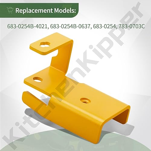 Miniatura 6 de KitchenKipper 683-0254B-4021683-0254B-0637 Conjunto de soporte de suspensión de cubierta para mano izquierda y 747-1116 y 917-04074 Kit de