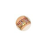 5PCS Colorful Beaded Initial Bracelets for Girls Women - Cute Stretch Heart Letter Beaded Bracelet Bohemian Initial Stackable Bracelet Birthday Gift Jewelry for Kids Teen Girl