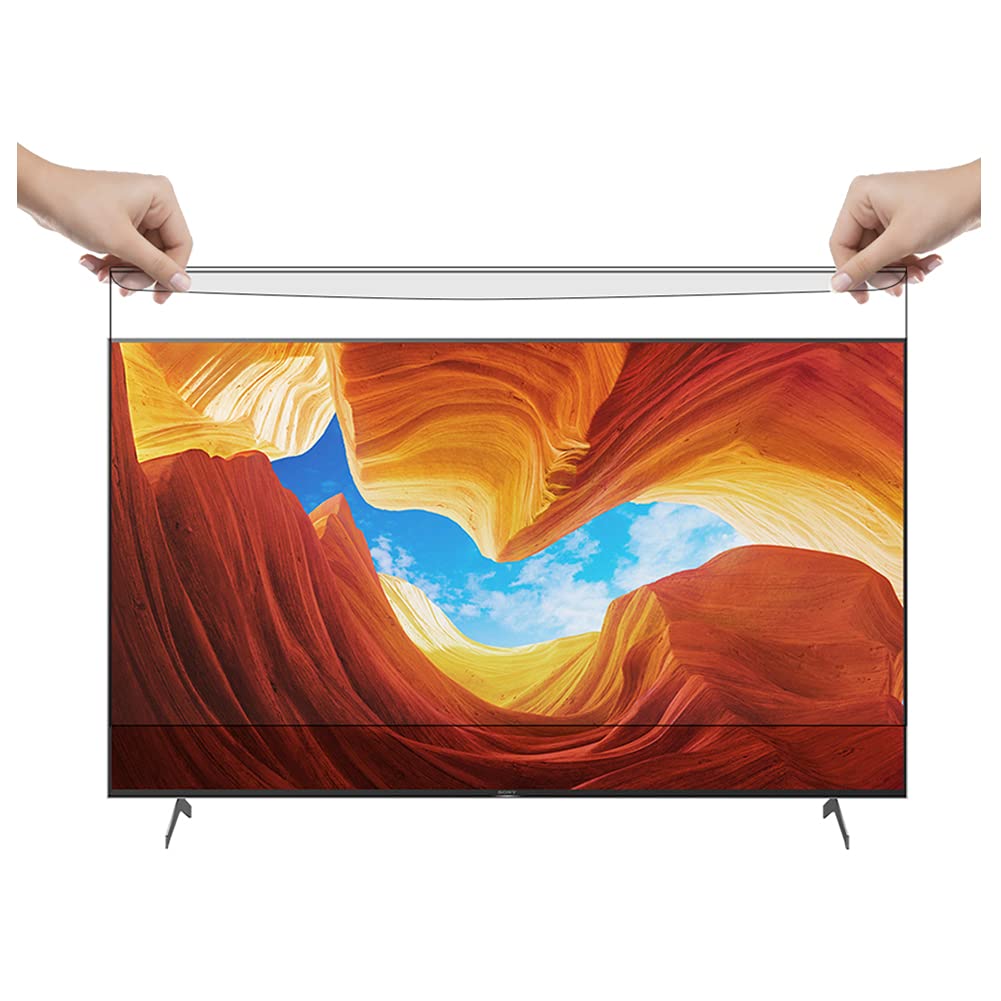 Wiszący panel ochronny na ekran niebieskiego światła akrylowy ekran LCD chroni filtr antyodblaskowy do monitorów telewizyjnych 58-60 cali, zmniejsza cyfrowe zmęczenie oczu, 152 cm