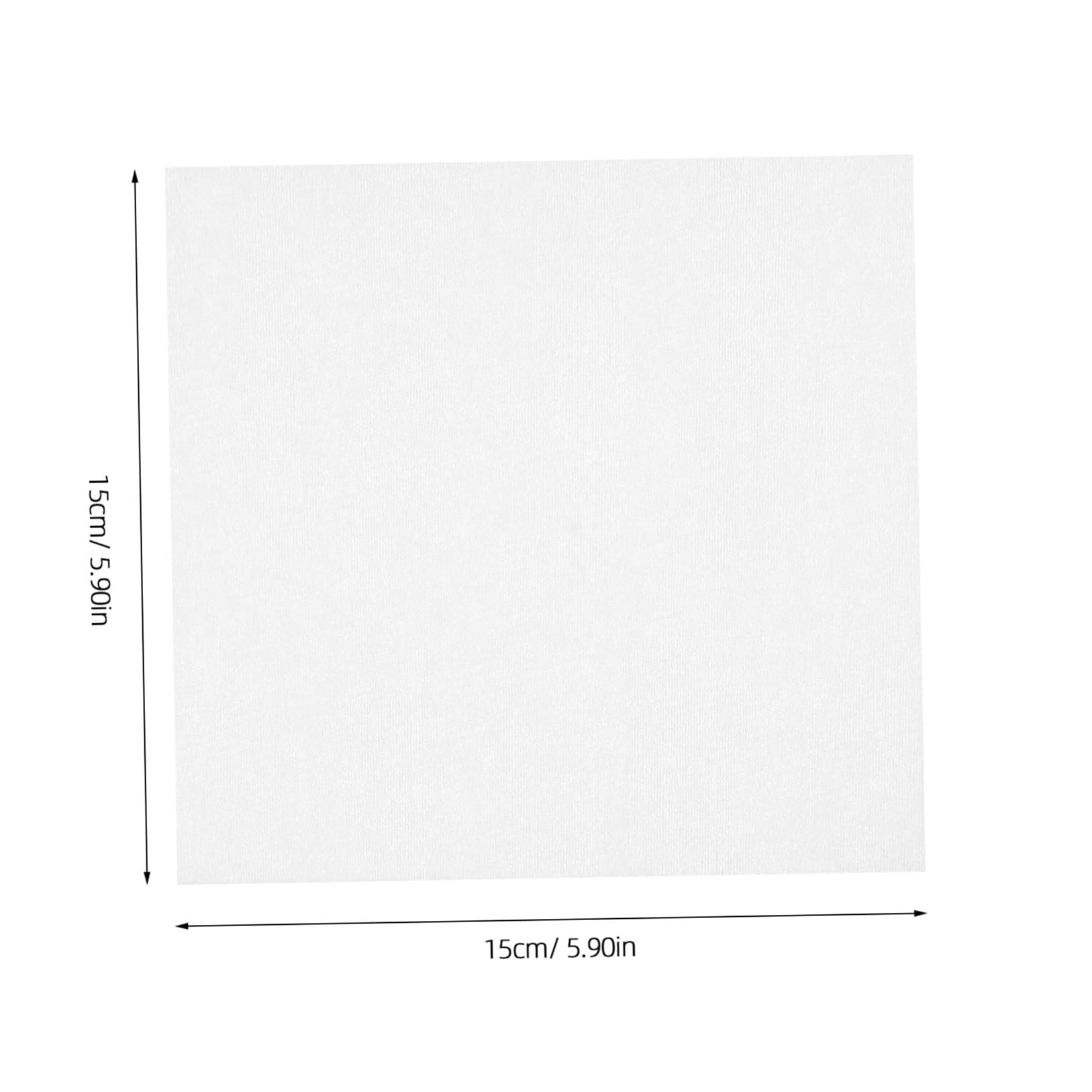 900 Pièces Lingettes de Nettoyage sans Peluche 6 Pouces pour Lentilles et Équipements Automobiles, Tissu Polyester et Pulpe de Bois, Absorption D'huile et Protection les Rayures en