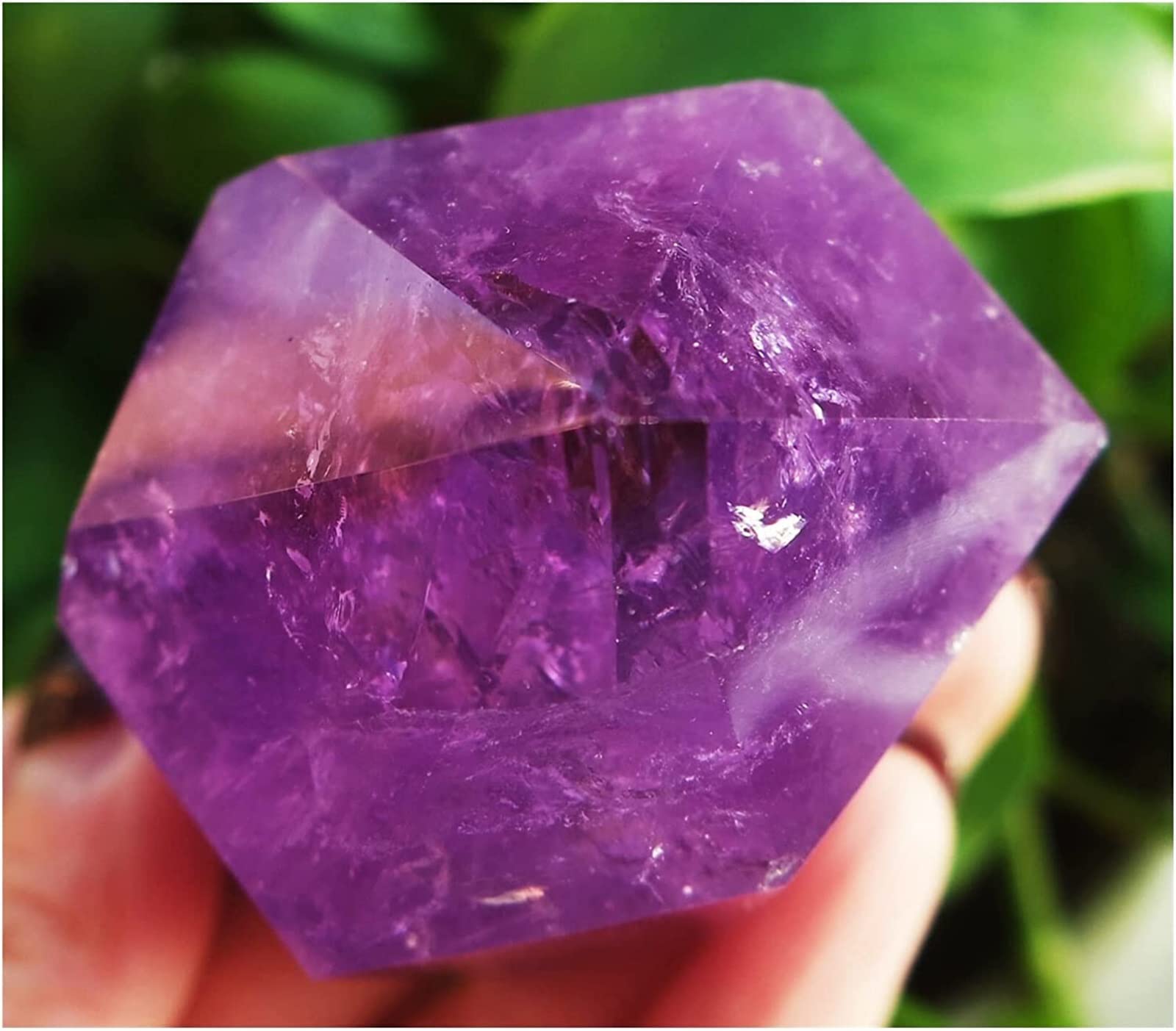 Amazon.co.jp: 天然水晶の原石 アメジスト原石 200g レア ユニーク