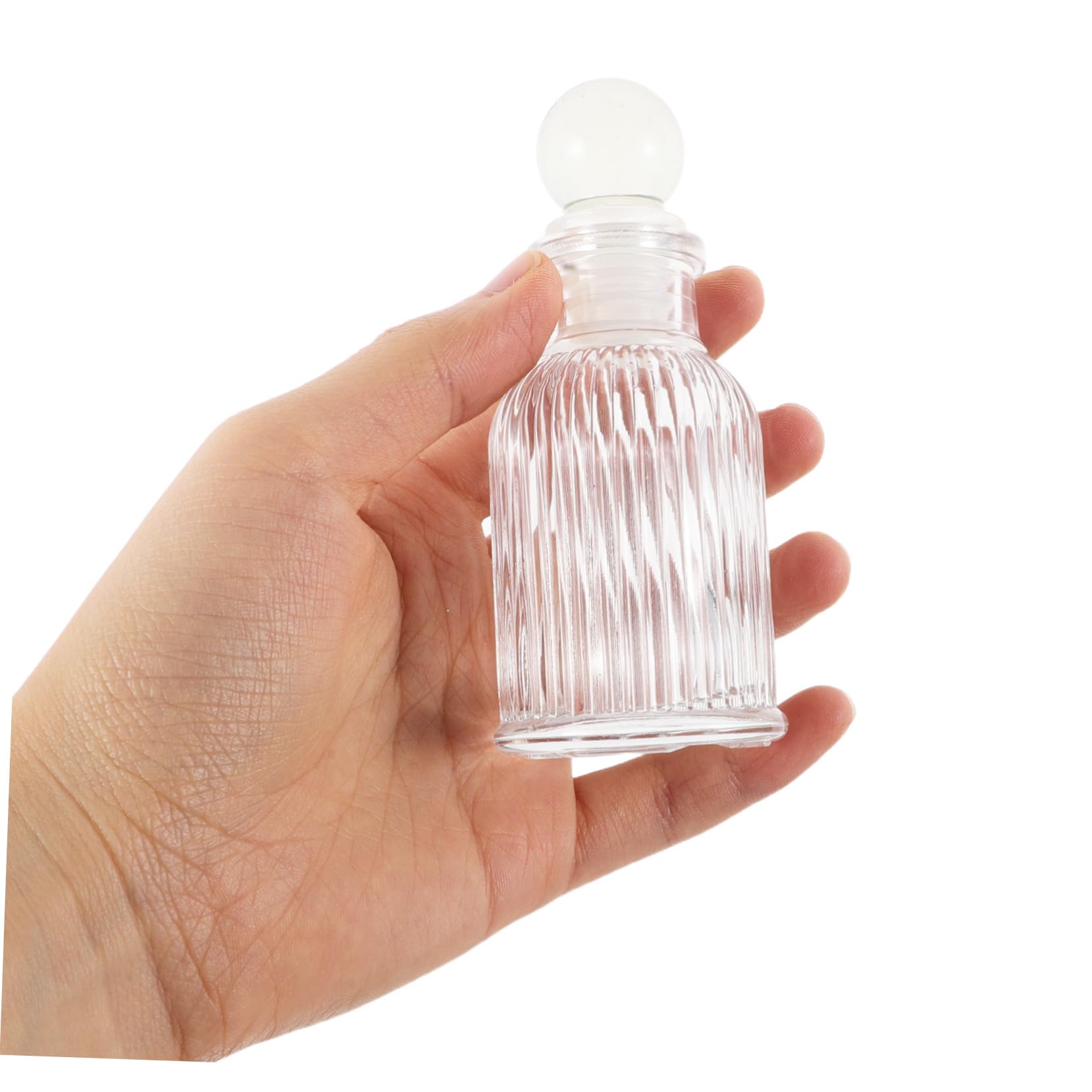 TOPBATHY 12stücke Weihwasserbehälter Glasflaschen Nachfüllbar für Kirche und Religiöse Zeremonien Transparent Weihwasserflaschen mit Kreuzmotiv für Christliche Anlässe