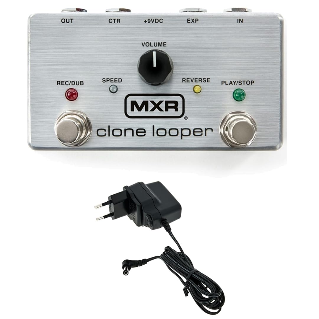 MXR - M303 CLONE LOOPER PEDAL, M303 Clone Looper Pedal, Crea e Riproduci Loop con Facilità, Impedenza in ingresso: 1 MΩ,Impedenza in uscita: 100 Ω,Frequenza di campionamento: 44.1 kHz