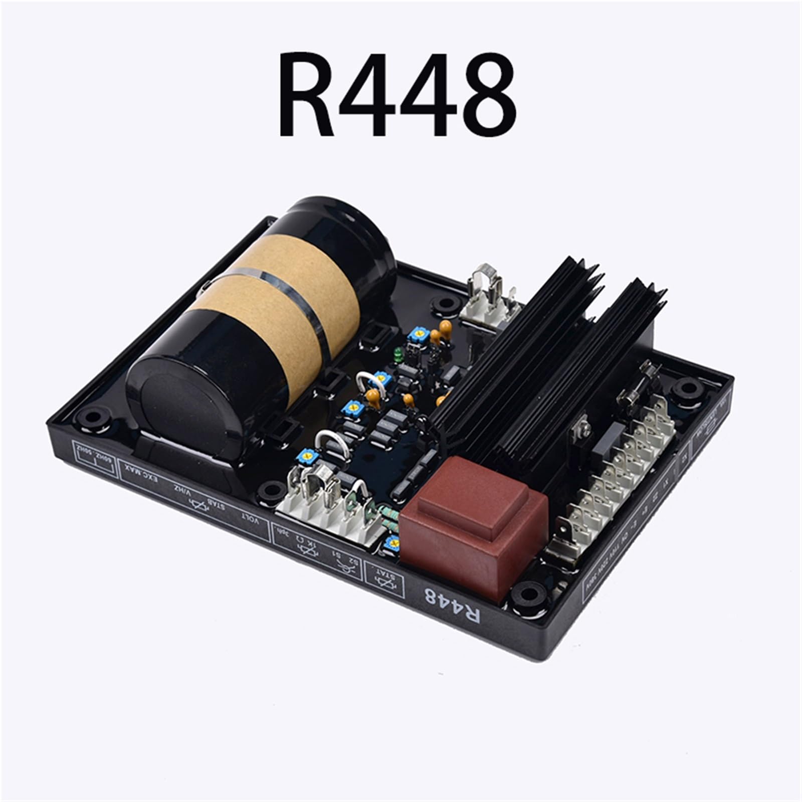 1 pz R448 R449 AVR generatore regolatore di Tensione Automatico modulo Controllo stabilizzatore trifase Regolabile(R449 Copy)