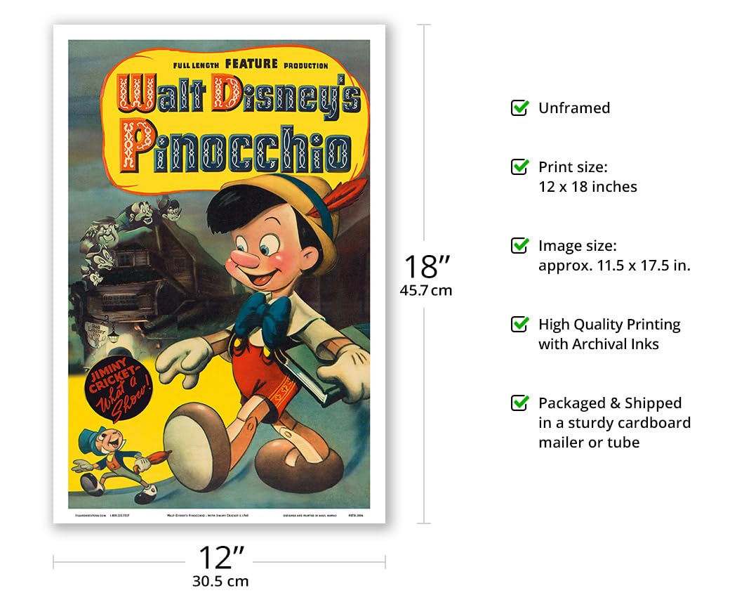 70年代 pinocchio ポスター 70年代 pinocchio ポスター
