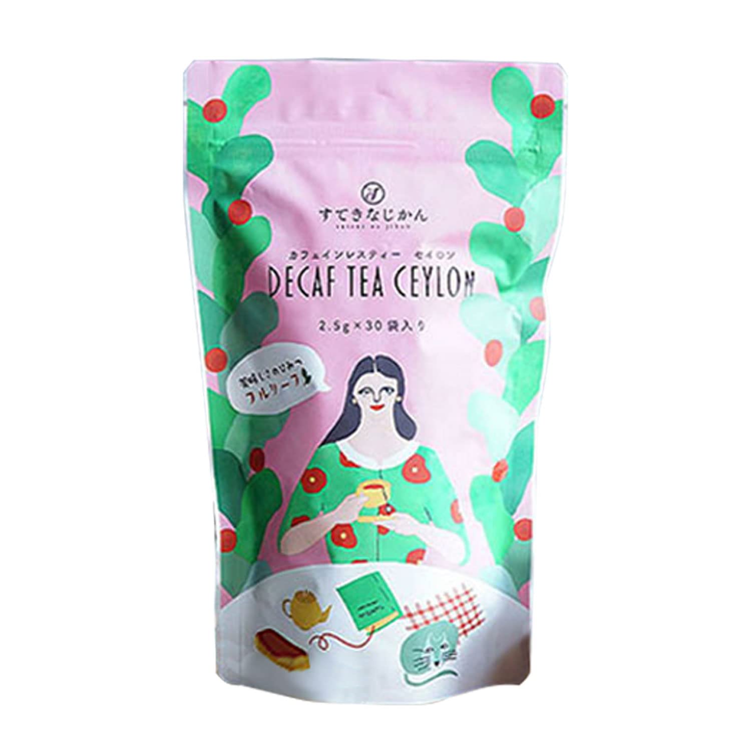 Amazon.co.jp: デカフェ セイロンティー（2.5g×30袋）Decaf Tea Ceylon