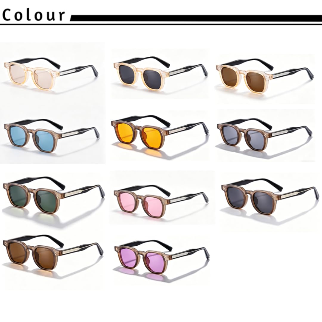 Gafas de sol vintage estilo urbano con montura para exteriores