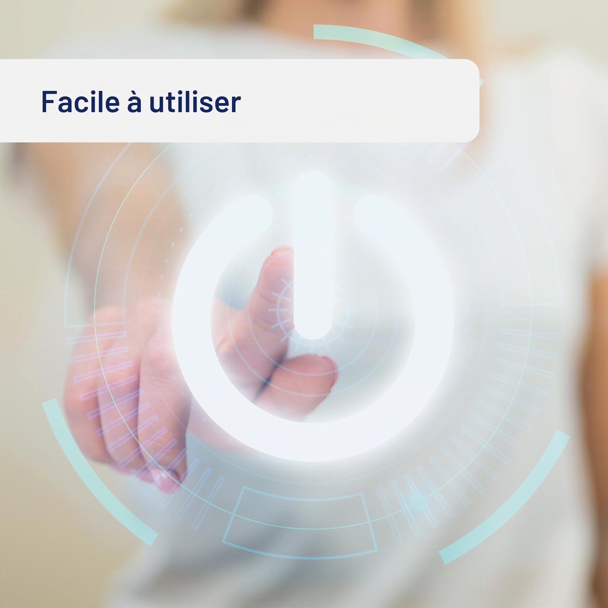 Oxy 35100-50 Oxymètre d'impulsion à main avec logiciel