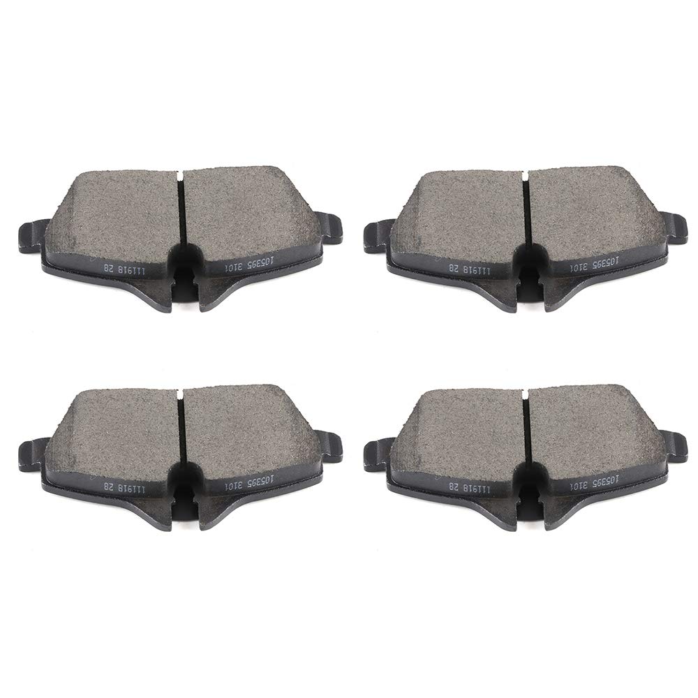 cciyu D1308 Ceramic Front Brake Pad Set Fit For 2007-2016 For MINI COOPER