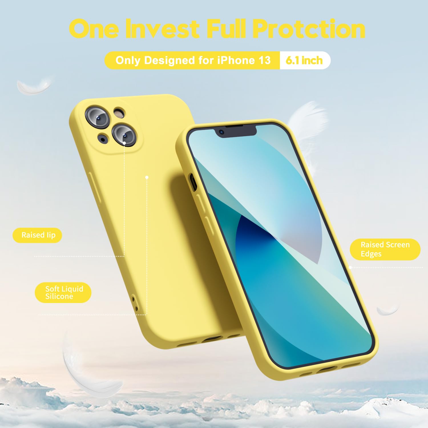 oakxco for iPhone 16 Pro Max Case Liquid Silicone, Soft Rubber Gel Elegant Aesthetic Basic Simple Cover, Cute Thin Slim TPU Matte Solid Color Plain Smooth Case for Women Girl, Light Pink — view 1043