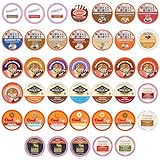 Crazy Cups Flavored Coffee Pods Variety Pack for Keurig K Cups...