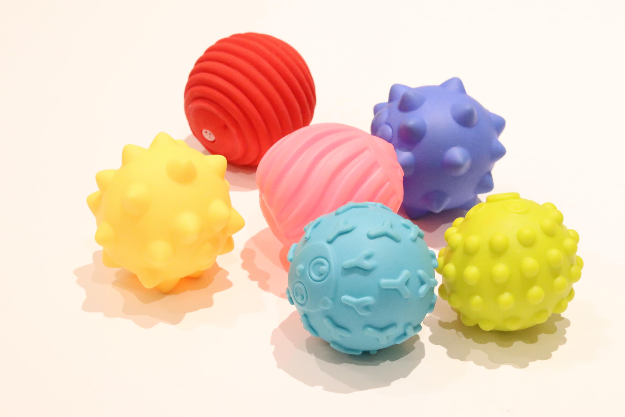 ARNIYAVALA Sensory Balls for Toddlers 1-3, Kids Textured Multi Ball Set for Sensory Exploration, 6 Pack Soft Sensory Squeeze Toys for Boys Girls (B0BZQKT61Q) Amazon Price History, Amazon Price Tracker