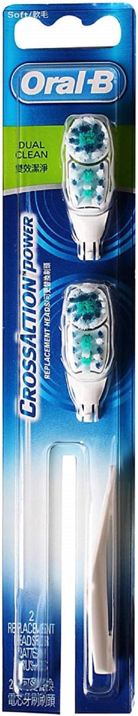 Oral B CrossAction Power Toothbrush Replacement Head (Soft)