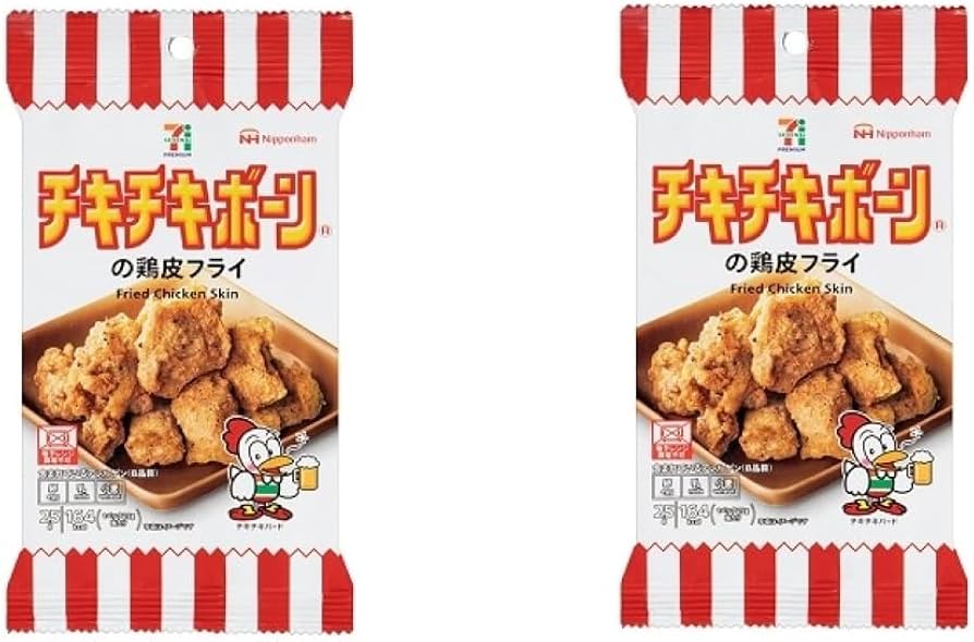 Amazon.co.jp: 7-Eleven Chicken Skin Fried Chicken Skin 0.9 oz (25